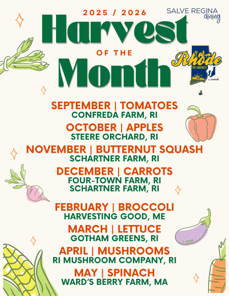 2025 Harvest of the Month