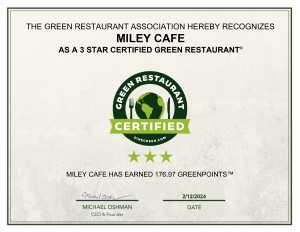 SustainabilityGreen Restaurant Certificate Rezised