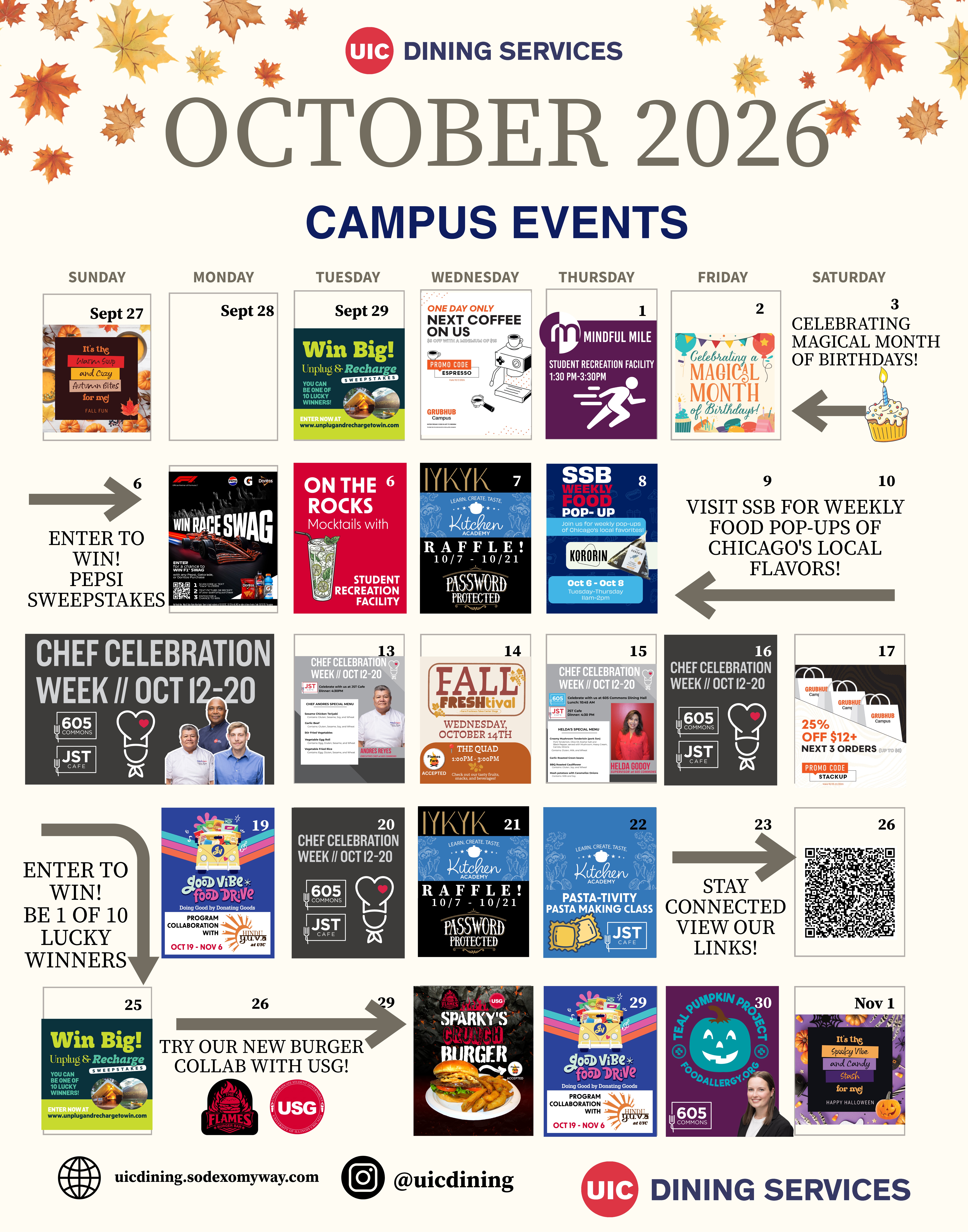 October 2026 Events Calendar October 2026 Events Calendar